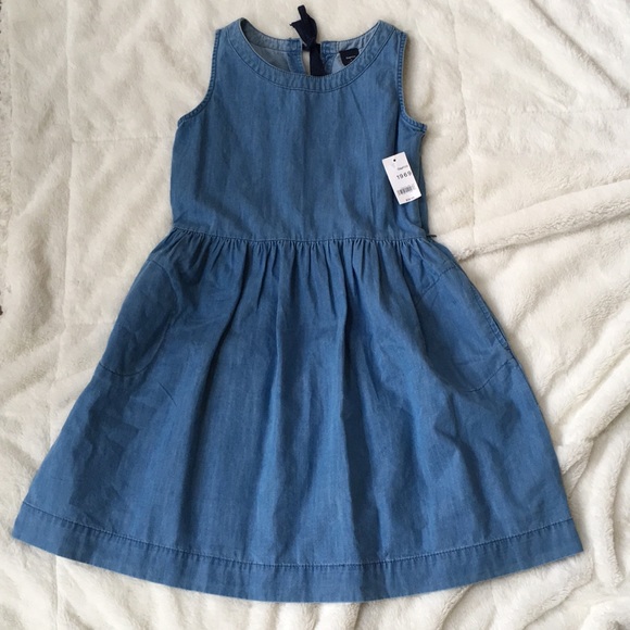 gap kids denim dress